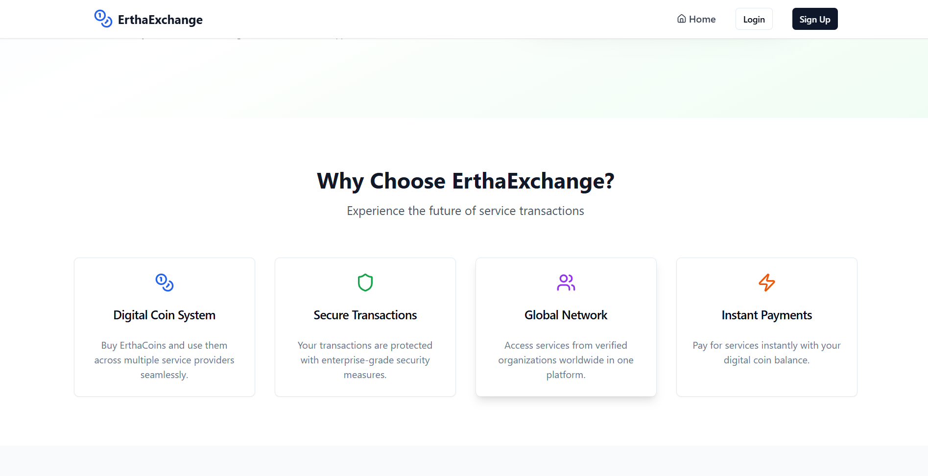 Why Choose ErthaExchange